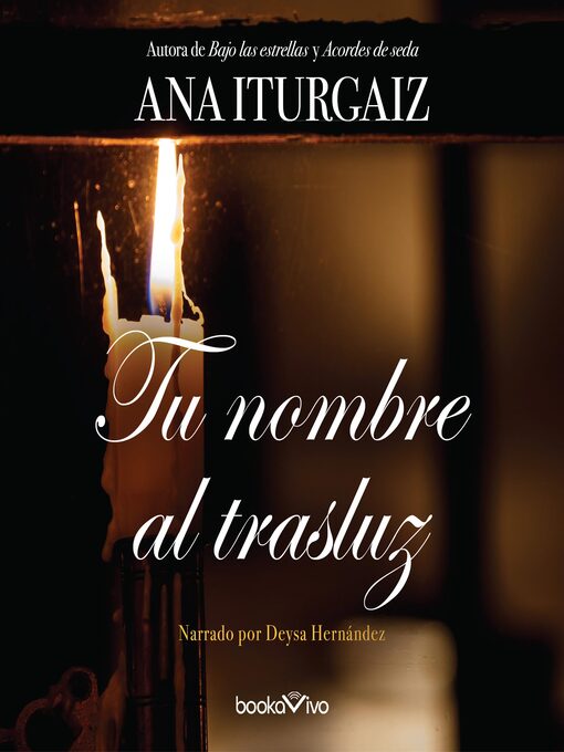 Title details for Tu nombre al trasluz by Ana Iturgaiz - Available